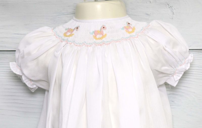 White Dresses for Girls, White Baby Dress, Toddler White Dress 412058 - A048 - product images  of 