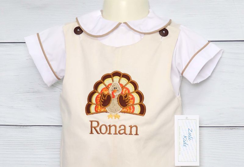 Thanksgiving Baby Outfit, Baby Boy Thanksgiving Outfits, Zuli Kids 292738 - product images  of 