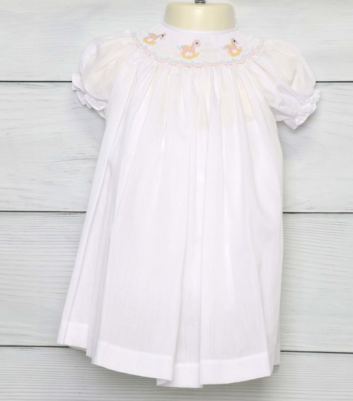 White Dresses for Girls, White Baby Dress, Toddler White Dress 412058 - A048 - product images  of 