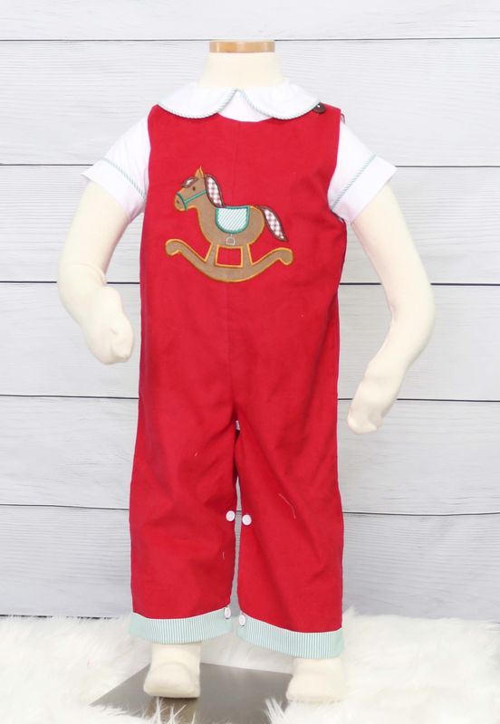 Baby Boy First Christmas Outfit,  Toddler Boy Holiday Clothes, Sibling Christmas 293204 - product images  of 