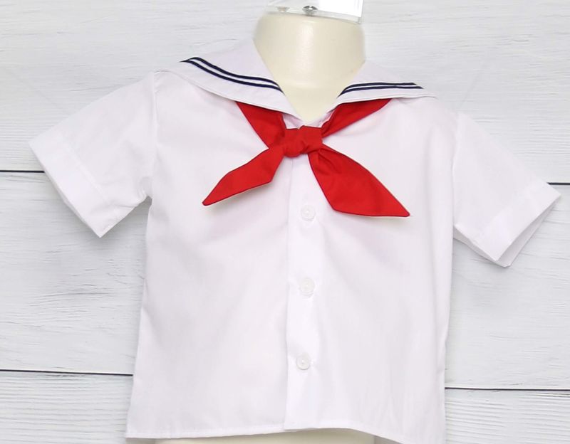 Nautical Baby Clothes, Baby Sailor Outfit, Zuli Kids 291970 - product images  of 