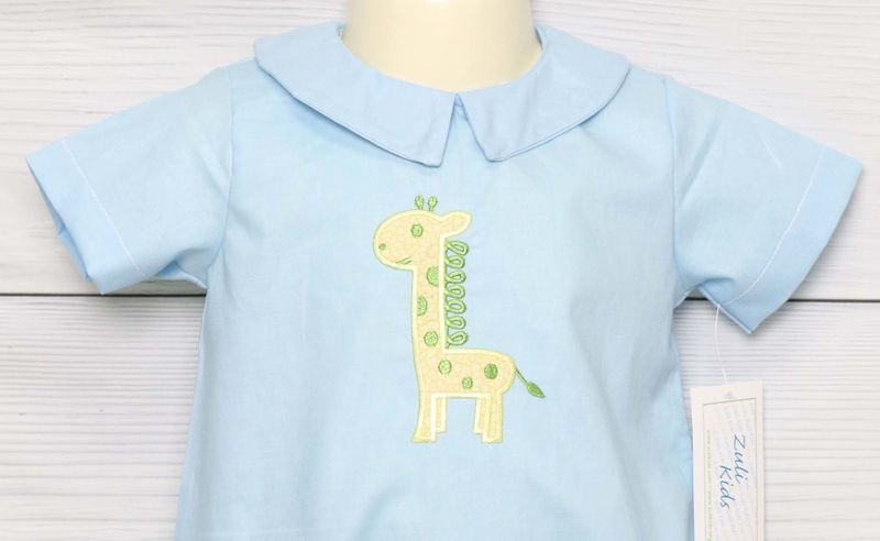 Baby Rompers, Baby Boy Bubble Romper, Little Giraffe 291862 - product images  of 