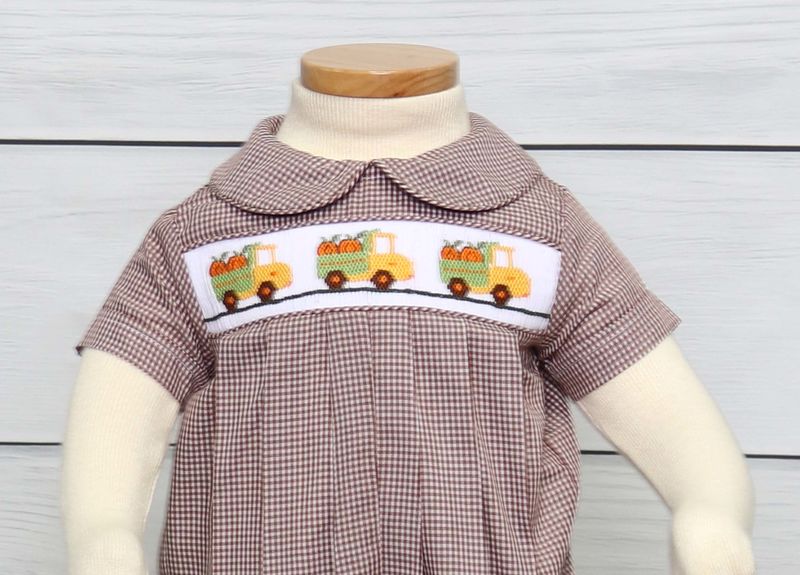 Baby Boy Thanksgiving Outfit, Baby Boy Fall Outfits, Zuli Kids 412819-DD201 - product images  of 