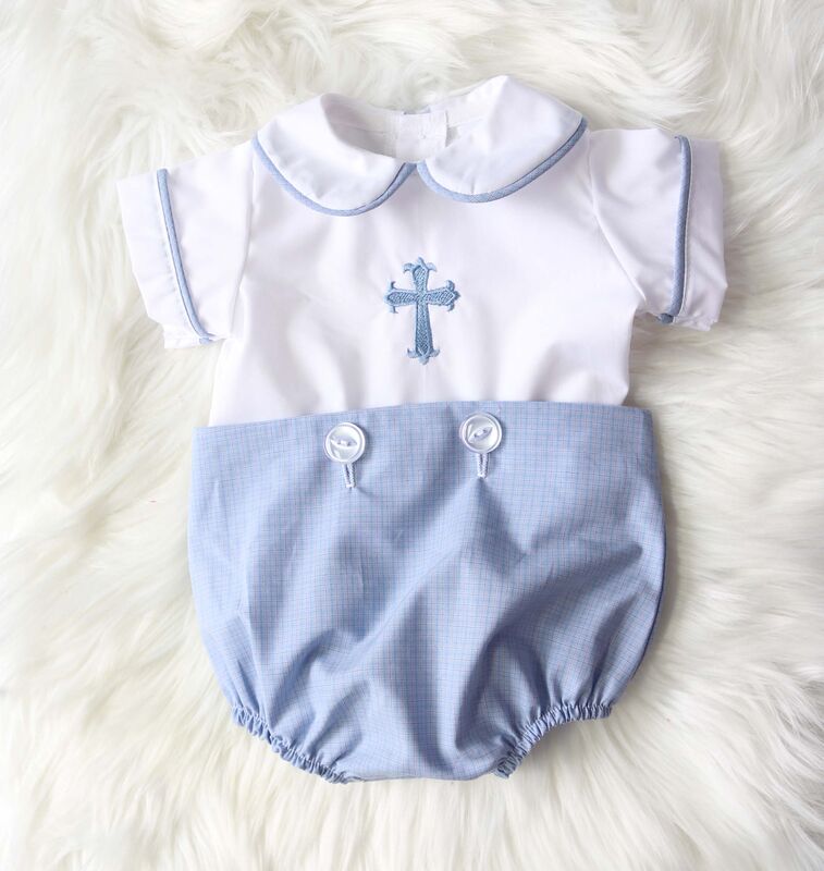 Baby Boy Baptism Outfit, Baby Boy Christening Outfit, Newborn Boy Coming Home Outfit 293585 - product images  of 