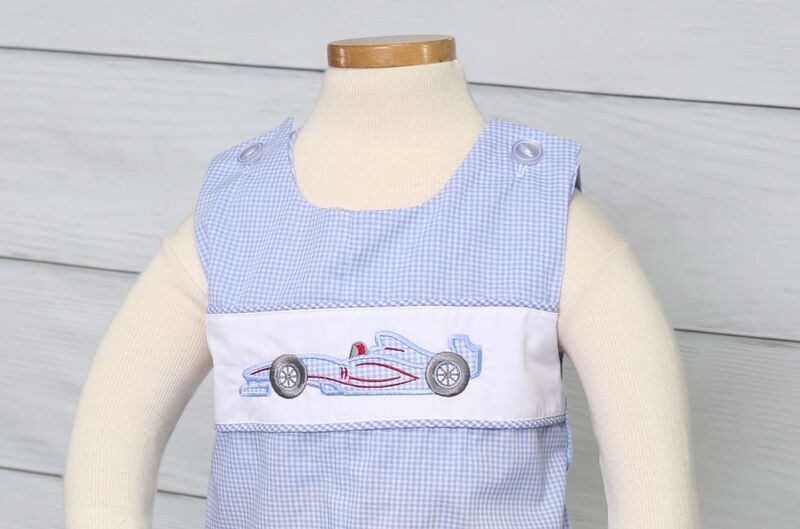 Baby Boy First Birthday Outfit, Race Car Birthday Party, Zuli Kids 295084 - product images  of 