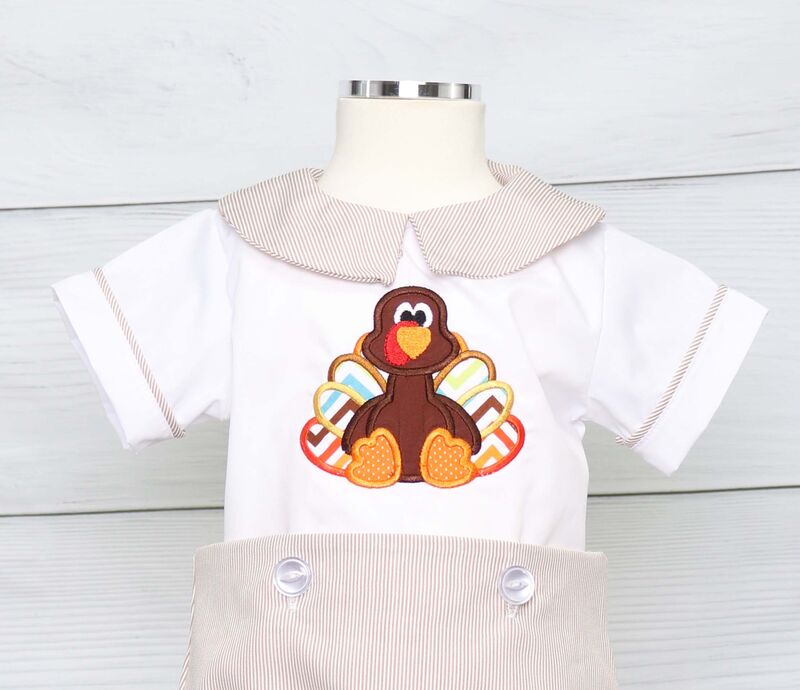 Baby Boy Thanksgiving Outfit, Thanksgiving Outfits for Toddlers, Zuli Kids 295094 - product images  of 