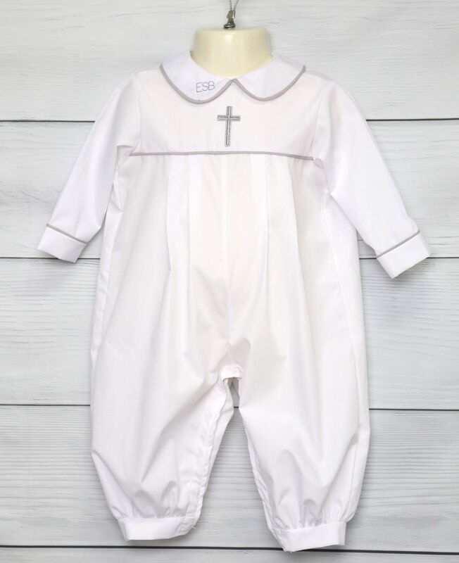 Baby Boy Baptism Outfit, Baby Boy Christening Outfit, Zuli Kids 295103 - product images  of 