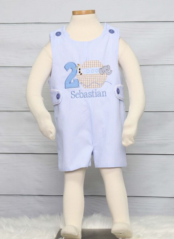 First Birthday Outfit Boy, Noah's Ark Birthday, Zuli Kids 295131 - product images  of 