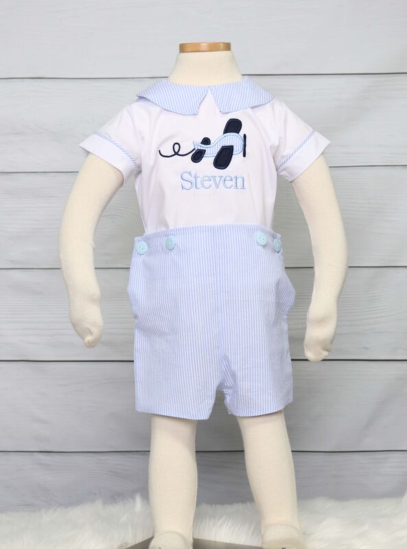 First Birthday Outfit for Baby Boy, Airpane Happy Birthday, Zuli Kids 292967 - product images  of 