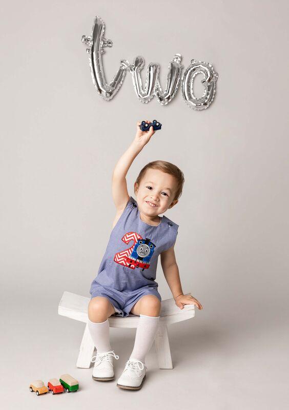 Train Birthday Outfit, Boys First Birthday Outfit, Zuli Kids 294042 - product images  of 