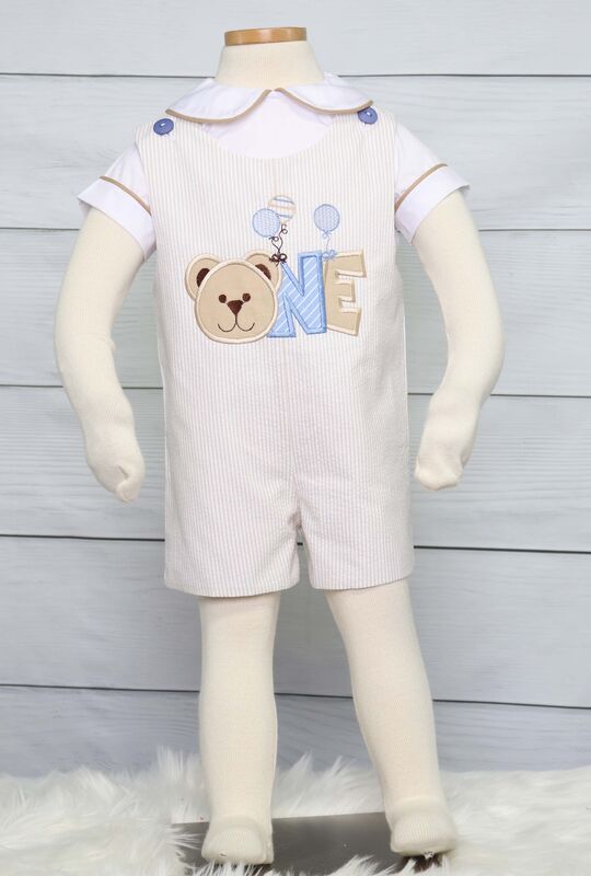 Baby Boy First Birthday Outfit, Bear Birthday Party, Zuli Kids 295169 - product images  of 