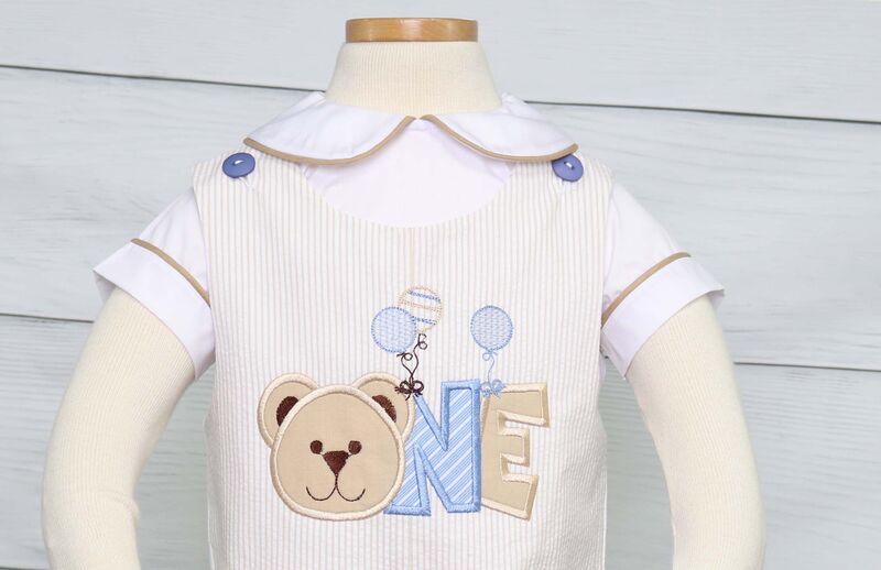 Baby Boy First Birthday Outfit, Bear Birthday Party, Zuli Kids 295169 - product images  of 