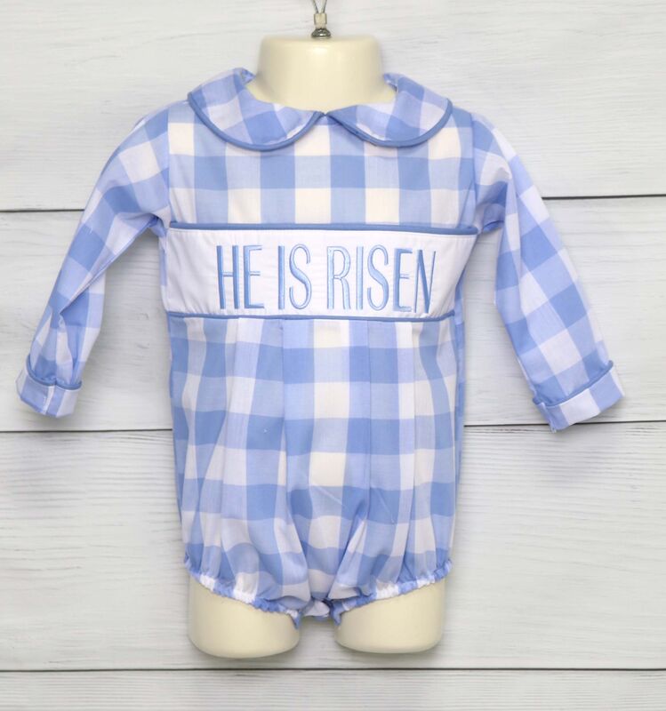 Baby First Easter Outfit, Baby Boy Bubble Romper, Zuli Kids 295167 - product images  of 