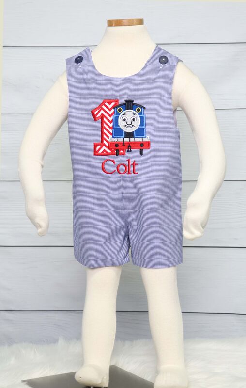 Train Birthday Outfit, Boys First Birthday Outfit, Zuli Kids 294042 - product images  of 