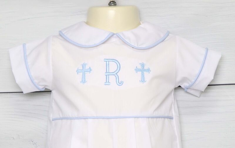 Baby Boy Christening Outfit, Baby Boy Baptism Outfit,  Zuli Kids 293717 - product images  of 