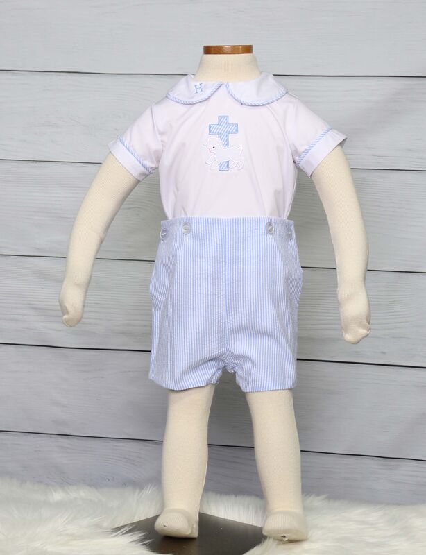Baby Boy Christening Outfit, Christening Baptism Outfits, Zuli Kids 293789 - product images  of 