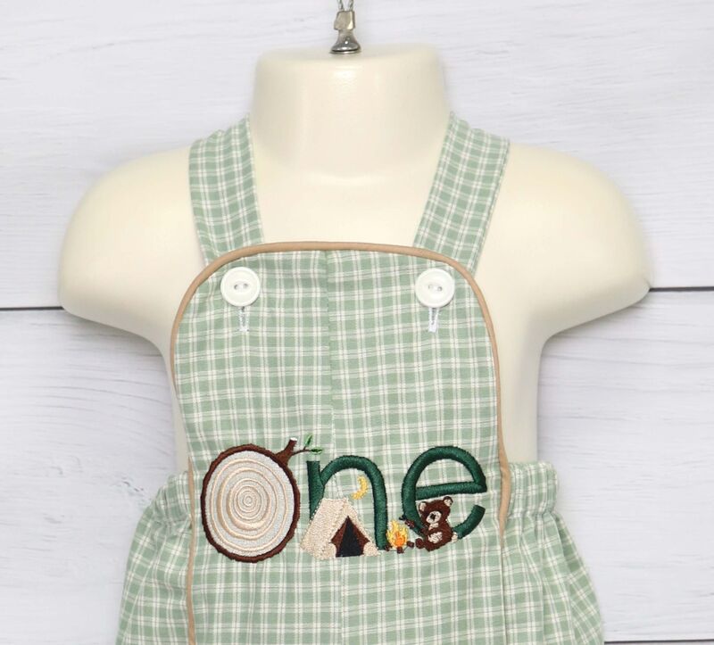 Happy Camper Clothing, 1st Birthday Outfit Boy, Zuli Kids 294393 - product images  of 