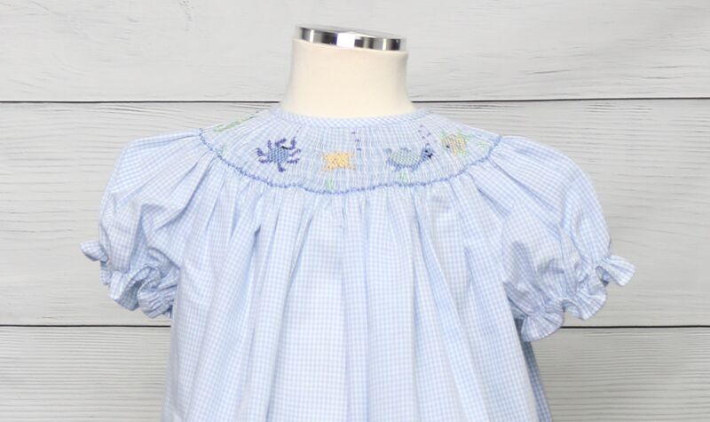 Smocked Dresses | Smocked Clothing | Smocked Baby Dresses 412055 -A043  - product images  of 