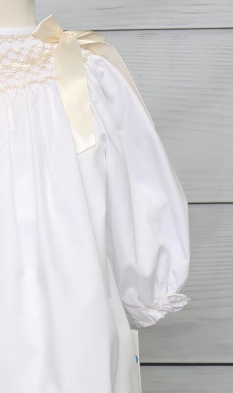 Smocked Baby Dress, Baby Flower Girl Dresses, Zuli Kids 412469-BB024 - product images  of 