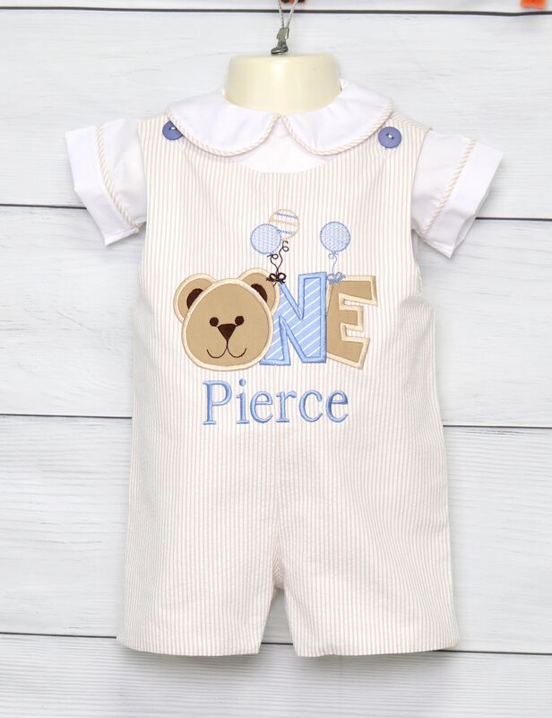 Baby Boy First Birthday Outfit, Bear Birthday Party, Zuli Kids 295169 - product images  of 