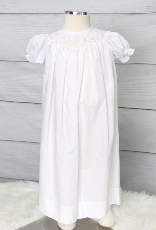 First Communion Gown, Newborn Baptism Dress, Zuli Kids 412710 -DD105 - product images  of 