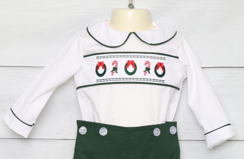 Christmas Outfit Toddler Boy, First Christmas Baby Boy,  Zuli Kids 295125 - product images  of 