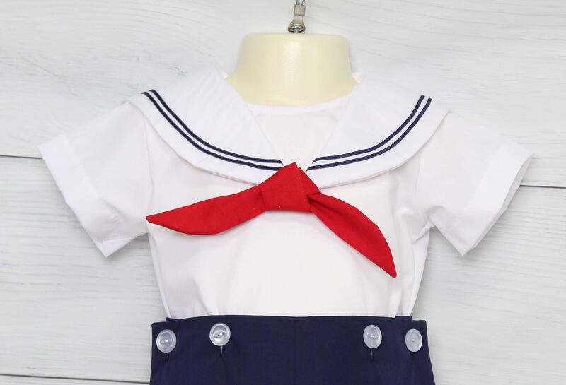 Baby Sailor Outfit, Nautical Clothing, Zuli Kids 291760 - product images  of 