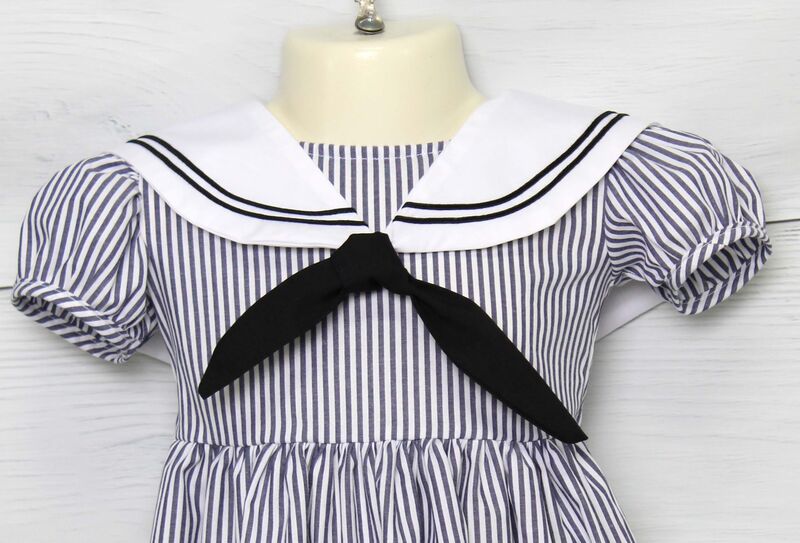 Baby Sailor Dress, Toddler Sailor Dress by Zuli Kids 295385 - product images  of 