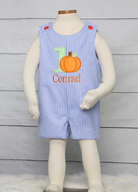 Infant Thanksgiving Outfits, Pumpkin 1st Birthday Outfit by Zuli Kids 295430 - product images  of 