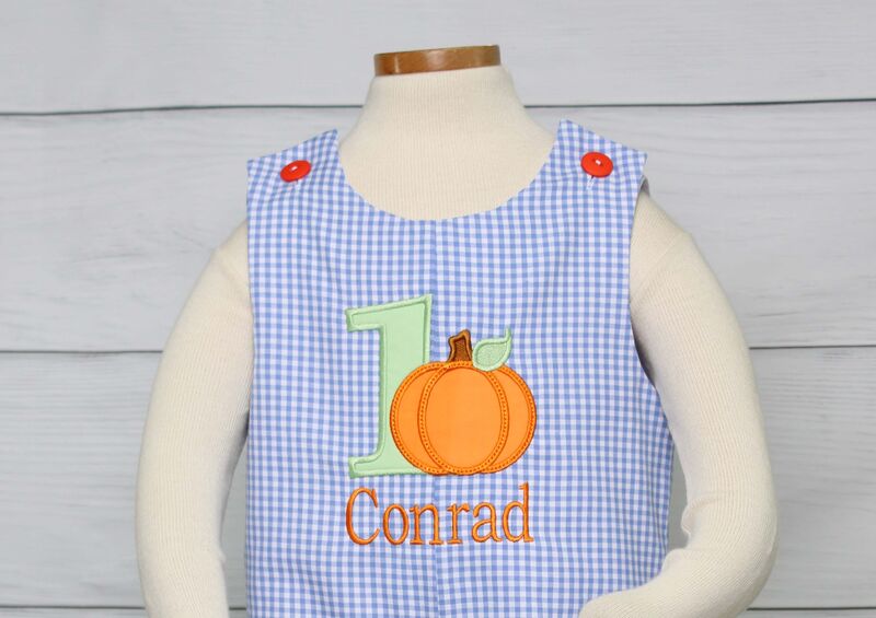 Infant Thanksgiving Outfits, Pumpkin 1st Birthday Outfit by Zuli Kids 295430 - product images  of 