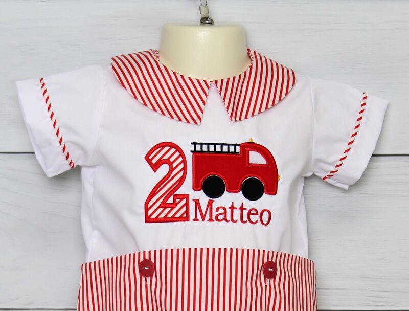 Firetruck Party, Baby Firefighter Outfit, Toddler Firefighter Costume by Zuli Kids  295437 - product images  of 
