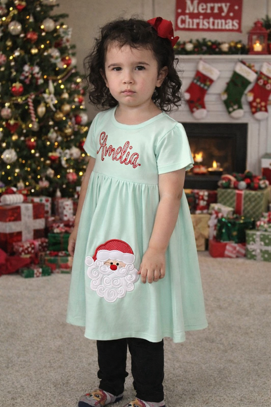 Baby Girl Christmas Dress, Toddler Girl Christmas Dress, Zuli Kids 293105 - product images  of 