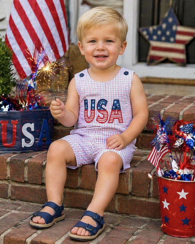 Toddler Boy Clothes, 4th of July Baby Boy Outfit, Zuli Kids 294927 - product images  of 