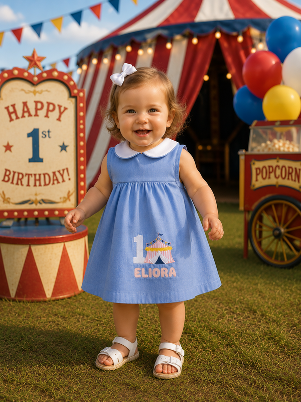 Carnival Themed Party - First Birthday Outfit Girl by Zuli Kids - product images  of 