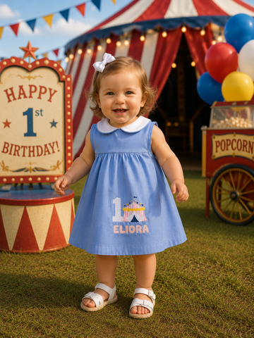 Carnival,Themed,Party,-,First,Birthday,Outfit,Girl,by,Zuli,Kids,Carnival Themed Party, First Birthday Outfit, Carnival Themed Birthday Party Ideas, 1st Birthday Outfit, First Birthday Outfit for Toddlers, Circus Birthday Party, First Birthday Themes Twins, Circus Cake Smash, Circs Party Outfit, Circus Theme Party Outf