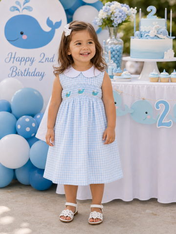 Whale,Clothing,|,Smocked,Dresses,Baby,Clothes,412172,-A173,Whale Clothing, Smocked Dresses, Smocked Baby Clothing, ChildrenSpring Dress, Easter Dress, Easter Dresses - Baby Girl Clothes - Spring Toddler Dress - Smocked Dresses - Smocked Clothing