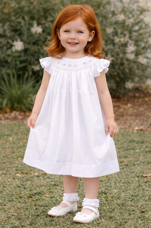 Smocked Baby Dress, Smocked Dresses, Zuli Kids DD237 - product images  of 