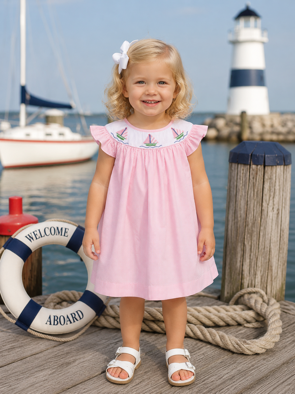 Smock Dresses, Smocked Baby Clothes 412511 -BB053 - product images  of 