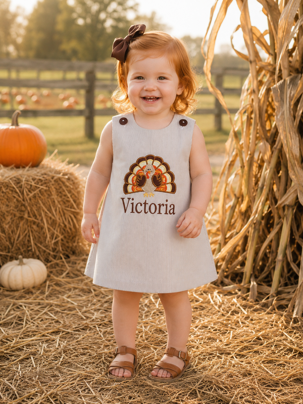 Baby Girl Thanksgiving Outfit, Toddler Girl Thanksgiving Outfit, Zuli Kids 293704 - product images  of 