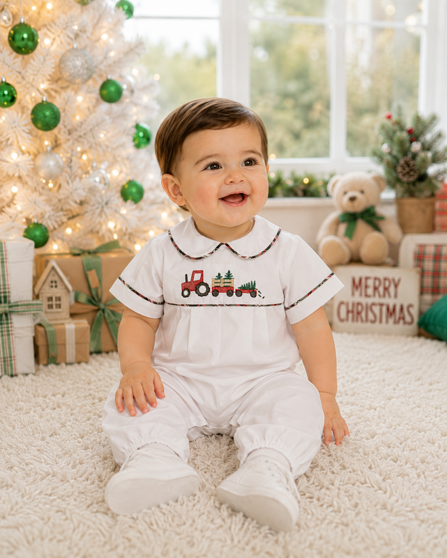 Christmas Outfits for Infants - Baby Christmas Outfits - Baby Boy Christmas Outfit - My First Christmas Outfit by Zuli Kids 293718 - product images  of 