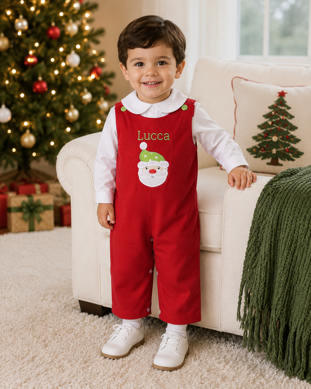 Toddler Christmas Outfits - Boys Christmas Outfits - Baby Christmas Outfit Boy - Monogrammed Baby Clothes Zuli Kids 292017 - product images  of 