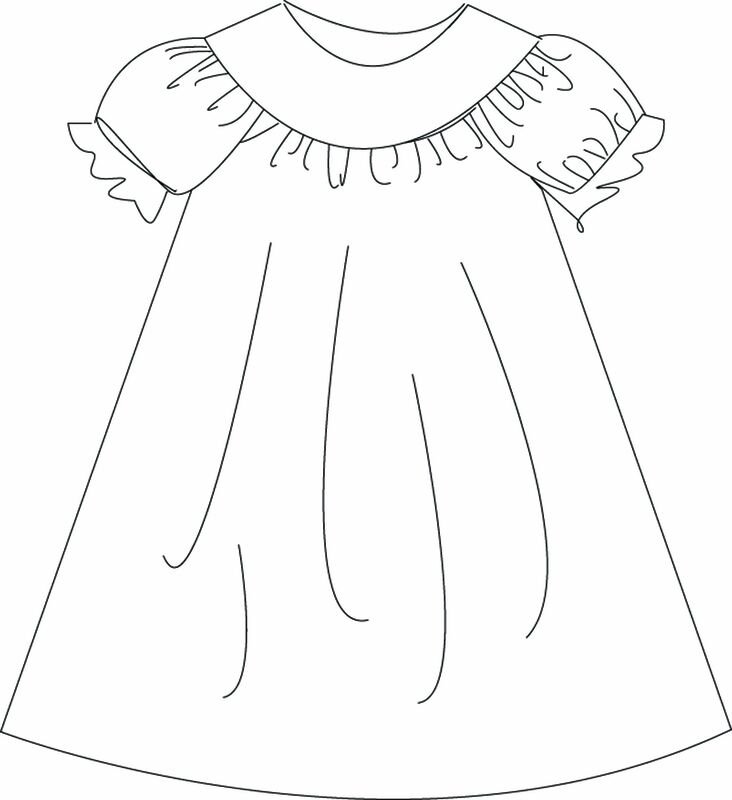 Toddler Flower Girl Dress - Baby Wedding Dresses - Smocked Baby Dresses - Smocked Easter Dress  412468-BB023 - product images  of 