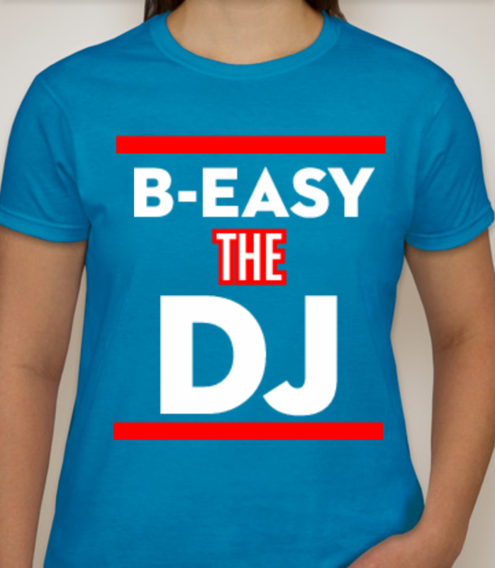B-Easy The DJ Ladies Tee - Light Blue - product images