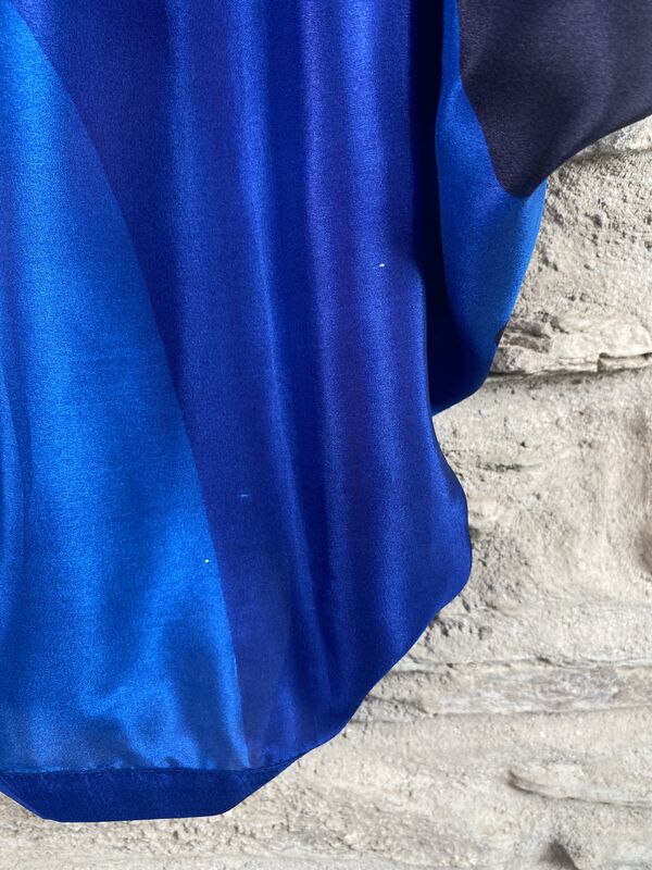 SALE // ORIGINAL KIMONO style jacket UK8 to UK14: 3 blues - product images  of 