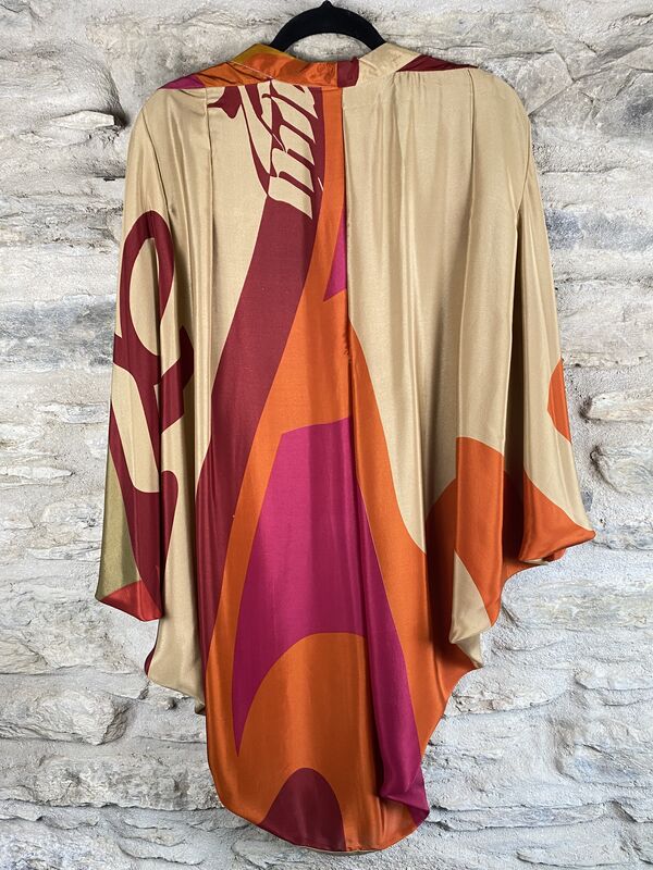 SALE // ORIGINAL KIMONO style jacket UK8 to UK14: autumnal  - product images  of 
