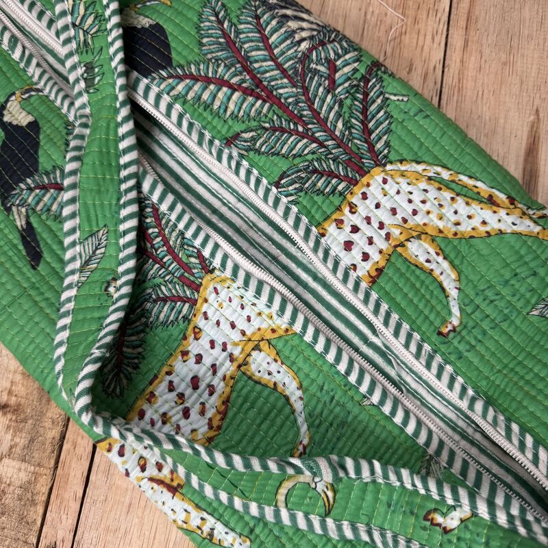 COTTON YOGA MAT BAG: green, jungle  - product images  of 