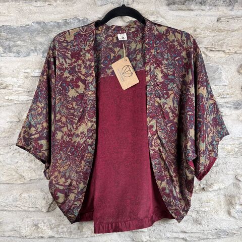 SALE,//,PETITE,KIMONO,STYLE,JACKET,UK8,to,UK12:,purple,,aqua,blue,,floral,purple, aqua blue, floral , Petite, Kimono, style, jacket, handmade, ireland 