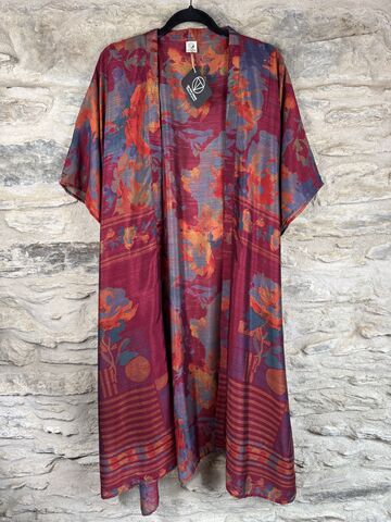 NEW,EXTRAVAGANT,LONG,KIMONO,STYLE,JACKET,UK10,to,28:,raspberry,,fire,and,grey,raspberry, fire and grey, extravagant, long, Kimono, style, jacket, curvy, plus, size, on, the, verge