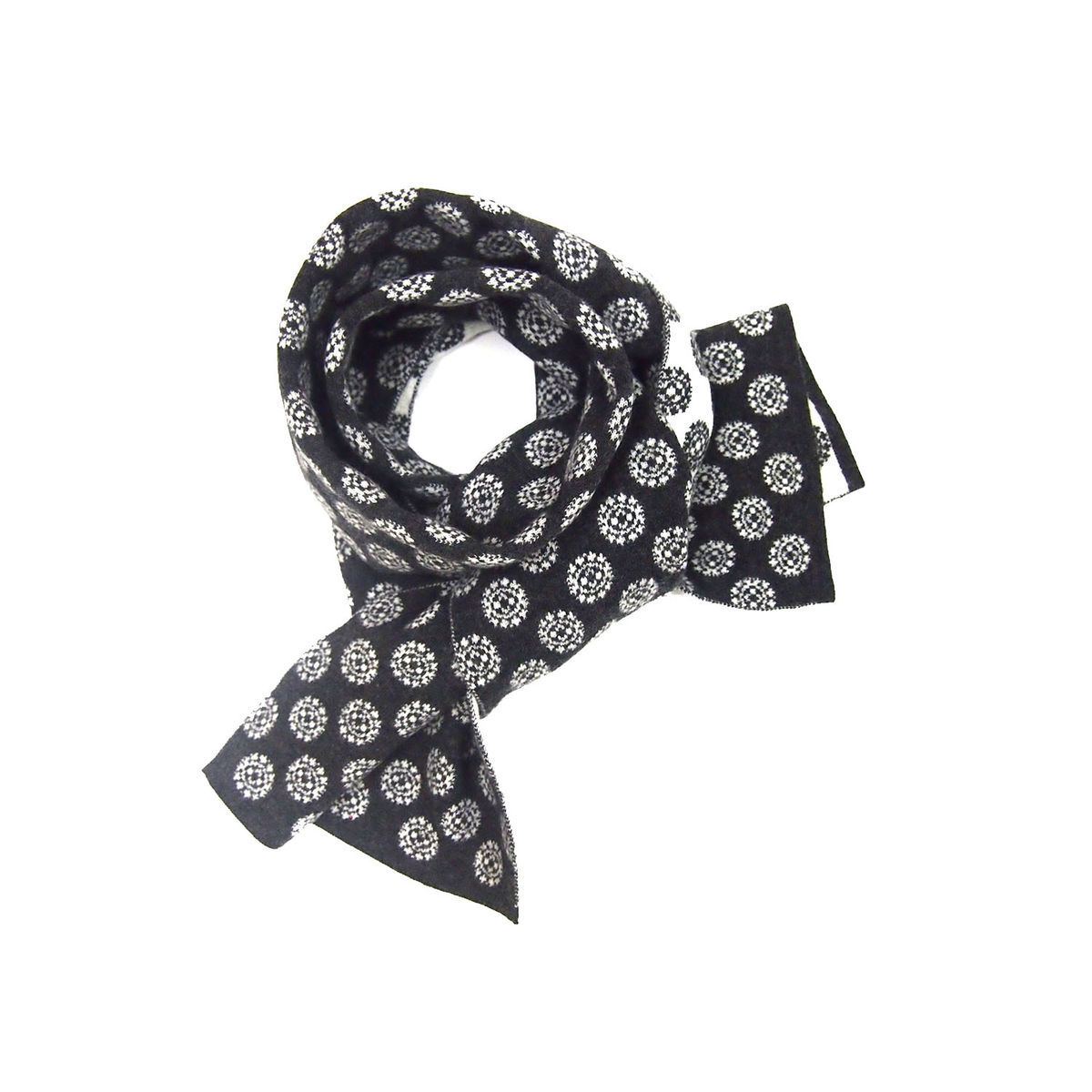 DOUBLE-KNITTED JACQUARD SCARF (WOOL) - product images  of 