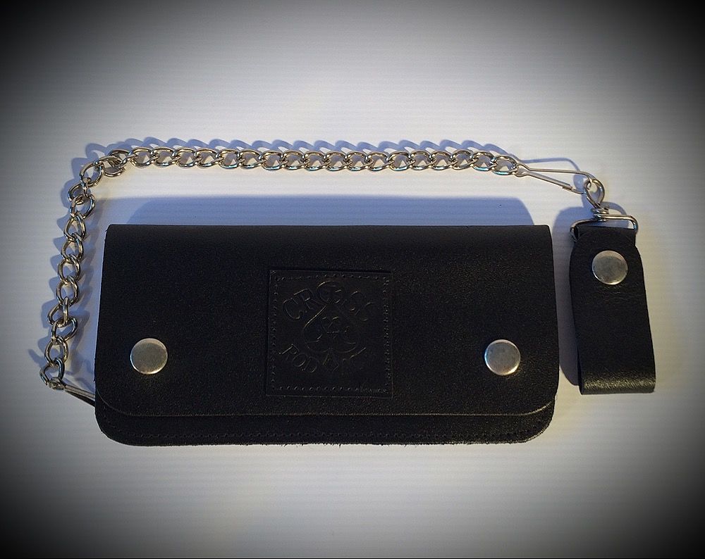 old school biker wallet